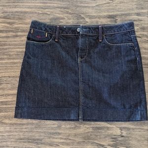 Banana Republic denim mini skirt